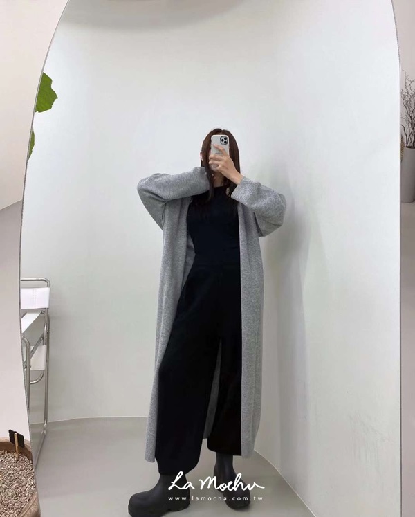 針織混毛料超舒服縮口褲